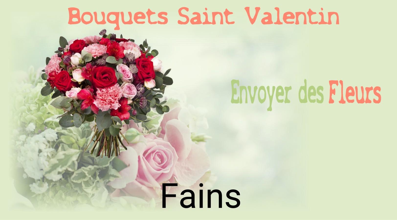 Roses de Saint-Valentin livrées à Fains